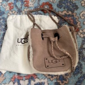 Small UGG Drawstring Purse